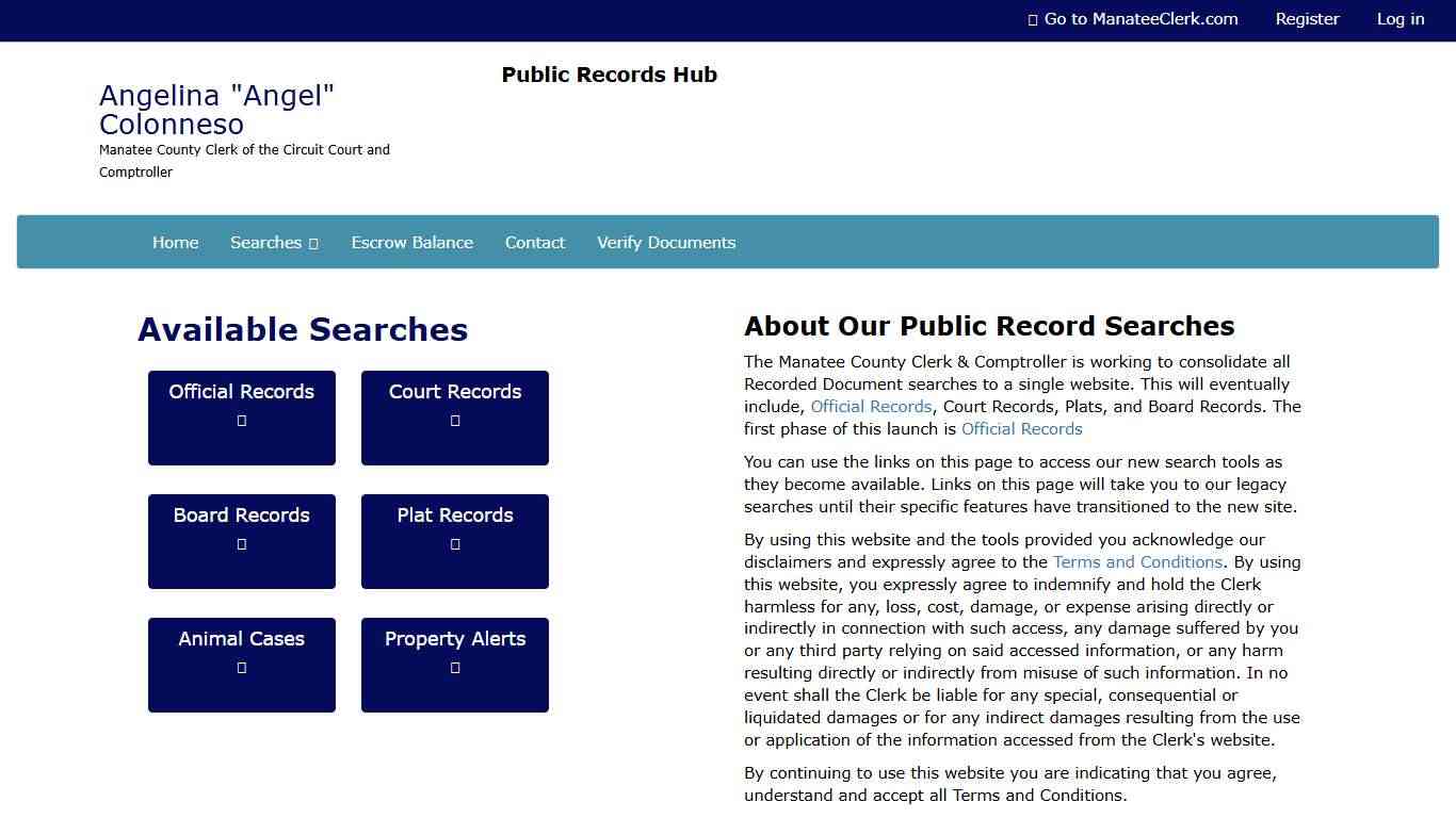 Manatee County Clerk - Public Records Hub
